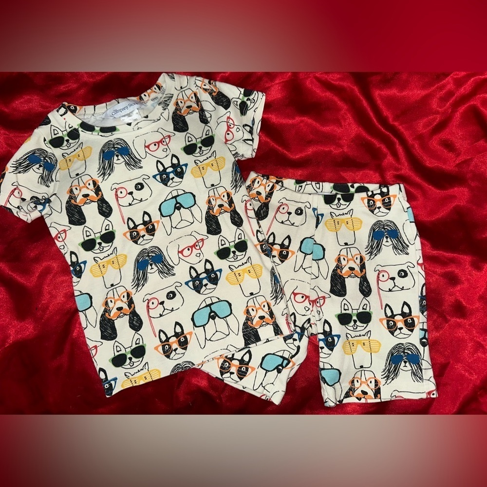 The Company Store shorts pajamas for kids